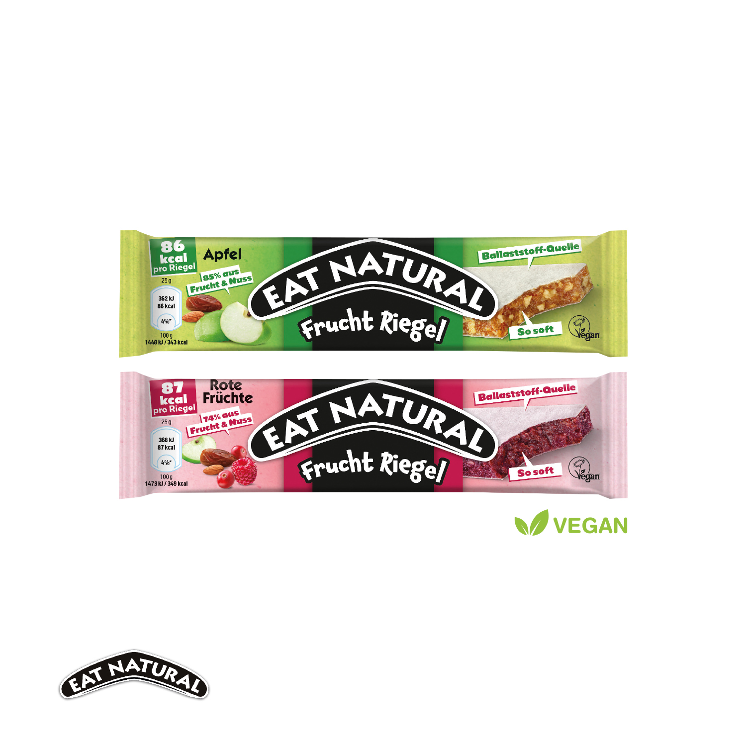 EAT NATURAL Frucht Riegel