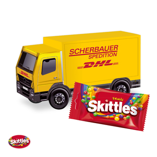 3D Präsent "LKW" mit Skittles®