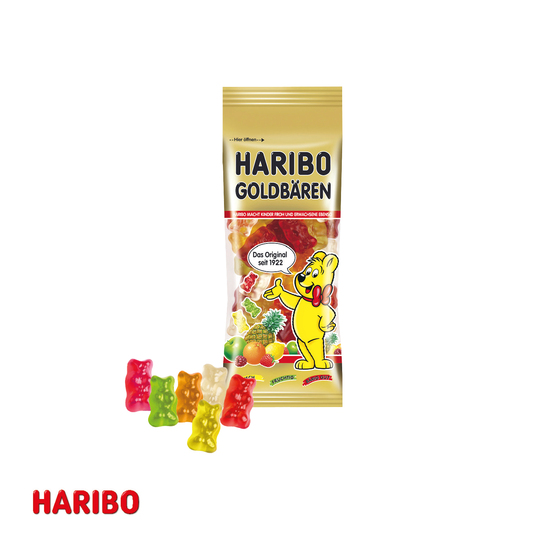3D Präsent "Haus" mit Haribo Goldbären
