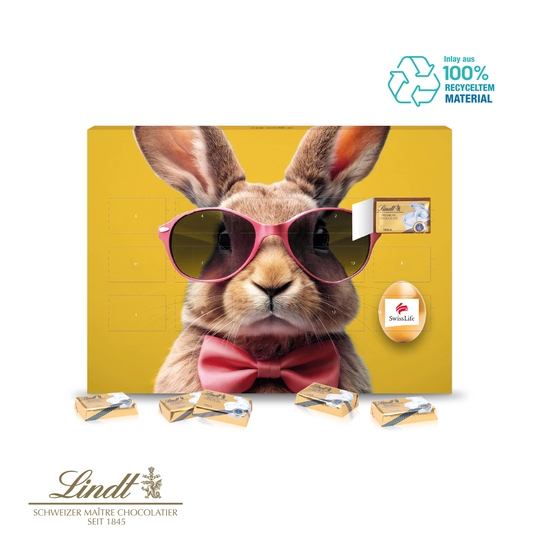 Tisch-Osterkalender mit 14 Türchen