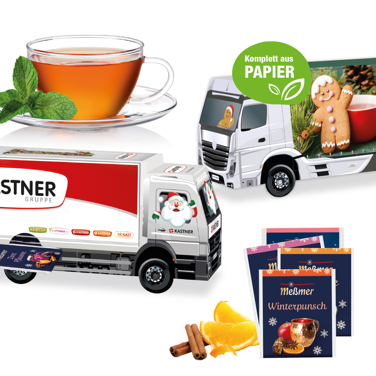 Adventskalender Meßmer „Tee-LKW“