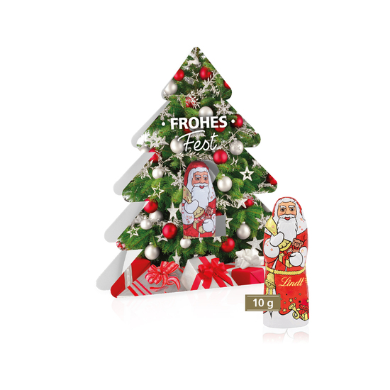 Weihnachtsbaum mit Nikolaus