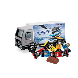 3D Präsent "LKW" mit Lindt HELLO