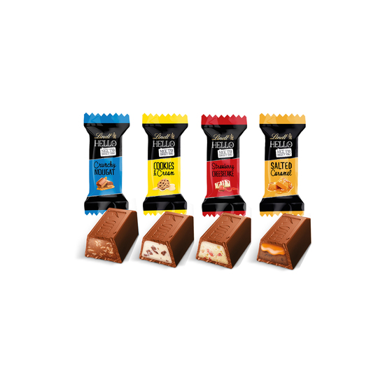 3D Präsent "Container" mit Lindt HELLO