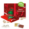 Adventskalender Weihnachtsbuch mit Lindt Schokolade