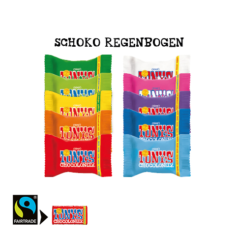 Adventskalender mit Tony's Schokolade