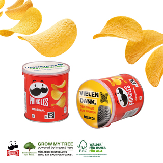 PRINGLES MINI ORIGINAL MIT WERBEEINLEGER