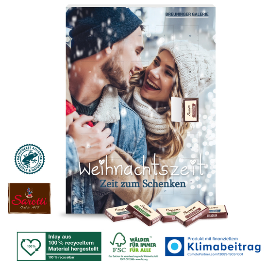 Wand-Adventskalender Sarotti „Business Exklusiv“