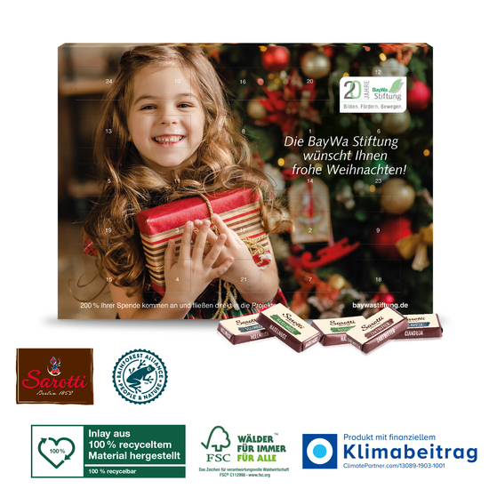 Wand-Adventskalender Sarotti „Business Exklusiv“
