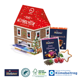 Tee-Haus „Mini“ mit Meßmer Tee