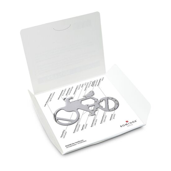 Key Tool in einem „Happy Father's Day“-Mäppchen inkl. Funktionsbeschreibung. „An die Werkzeuge, fertig, los“!