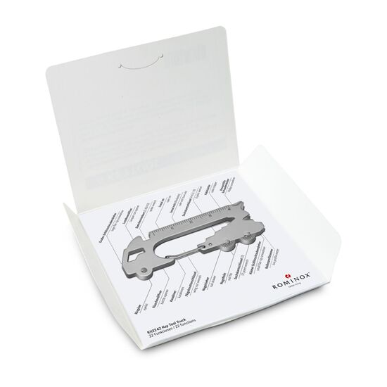 Key Tool in einem „Frohe Ostern”-Mäppchen inkl. Funktionsbeschreibung. „An die Werkzeuge, fertig, los“!