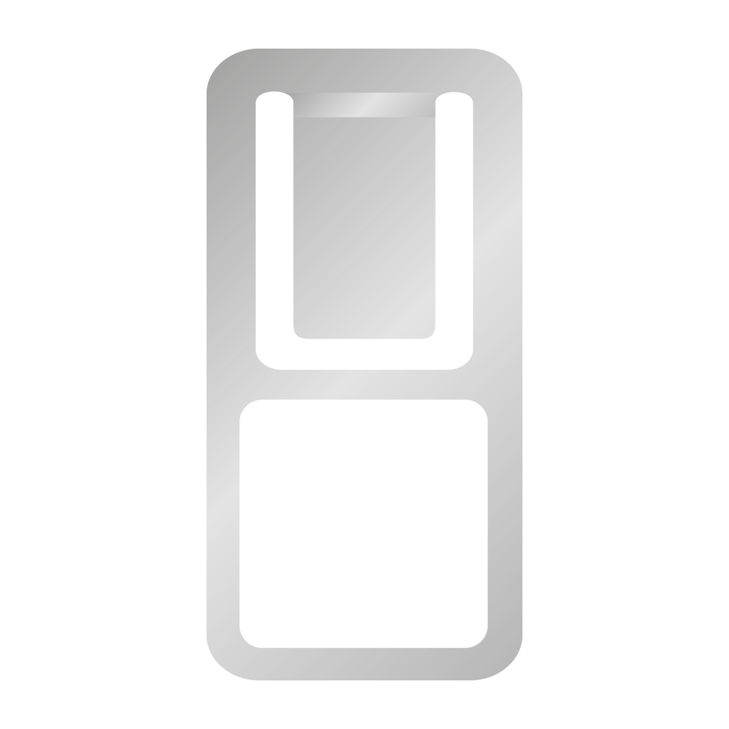 Mehrweg-Büroklammer Easy Clip, für eine einfache Organisation Ihrer dünnen Dokumente, bis zu 4 Seiten Klemmkraft