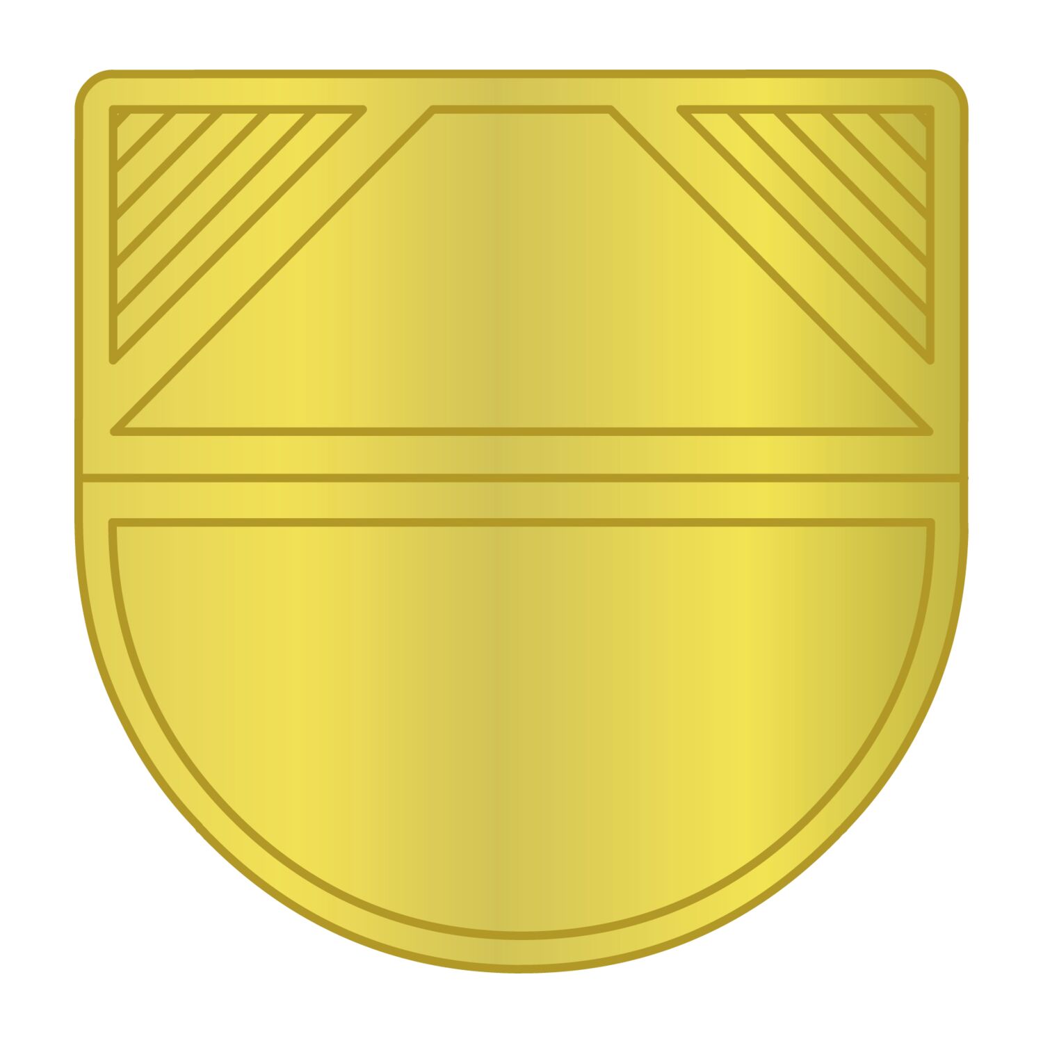 Eckenklammer Corner Snap in Gold (optional in Pantone-Farbe), Büroklammer für zuverlässige Heftung von bis zu 10 Seiten