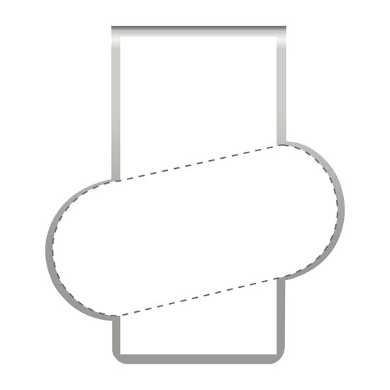 Mehrweg-Büroklammer Shape Clip, 9 Varianten, ideal für das Zusammenhalten von Dokumenten, bis zu 18 Seiten Klemmkraft