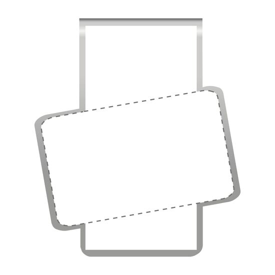 Mehrweg-Büroklammer Shape Clip, 9 Varianten, ideal für das Zusammenhalten von Dokumenten, bis zu 18 Seiten Klemmkraft