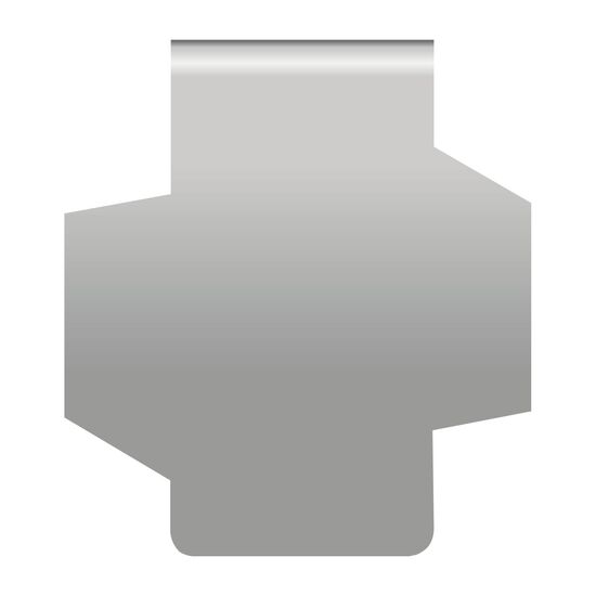 Mehrweg-Büroklammer Shape Clip, 9 Varianten, ideal für das Zusammenhalten von Dokumenten, bis zu 18 Seiten Klemmkraft