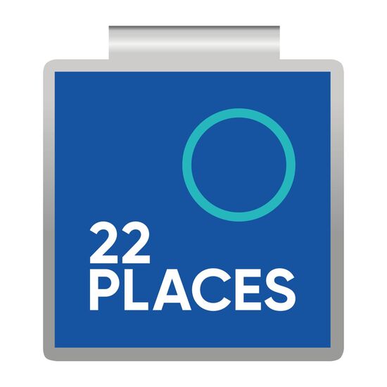 Mehrweg-Büroklammer Shape Clip, 9 Varianten, ideal für das Zusammenhalten von Dokumenten, bis zu 18 Seiten Klemmkraft