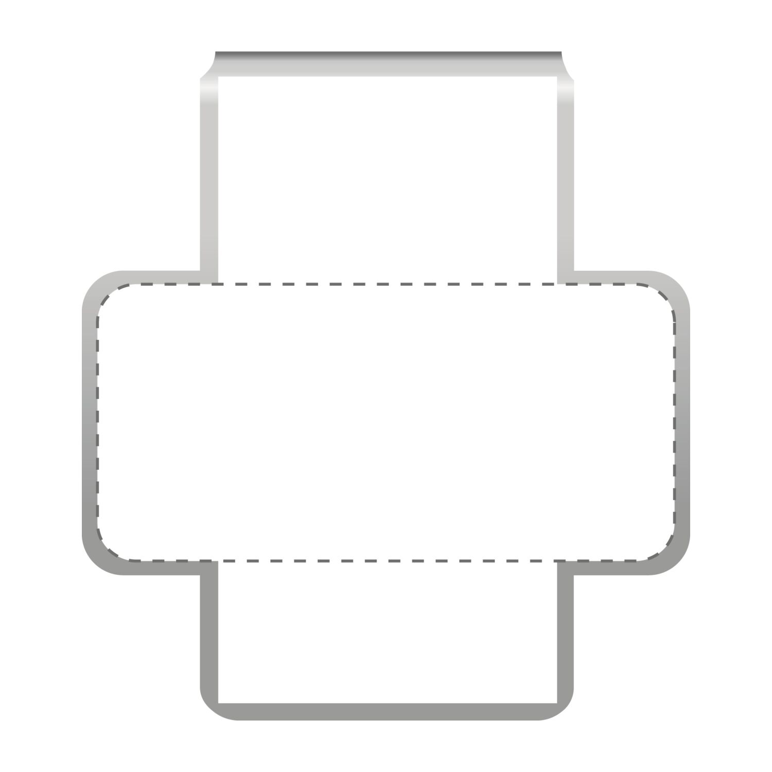 Mehrweg-Büroklammer Shape Clip, 9 Varianten, ideal für das Zusammenhalten von Dokumenten, bis zu 18 Seiten Klemmkraft