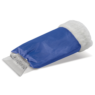 Eiskratzer mit Handschuh