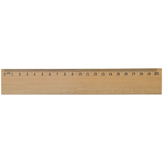 Holzlineal 20cm
