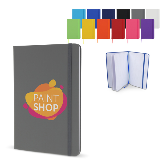 Notizbuch A5 PU mit FSC Rasterpunktseiten