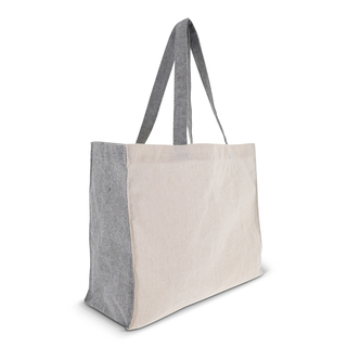 Einkaufstasche Recycelte Baumwolle OEKO-TEX® 140g/m² 38x14x32cm