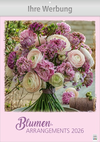 Blumen Arrangements - Große Wandkalender im Hochformat