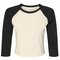 BL1200 Bella Women´s Micro Rib 3/4 Raglan Baby Tee