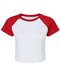 BL1201 Bella Women´s Micro Rib Raglan Baby Tee