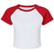 BL1201 Bella Women´s Micro Rib Raglan Baby Tee