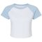 BL1201 Bella Women´s Micro Rib Raglan Baby Tee
