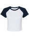 BL1201 Bella Women´s Micro Rib Raglan Baby Tee