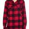 Women`s Woven Plaid Flannel Shirt