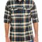 Woven Plaid Flannel Shirt