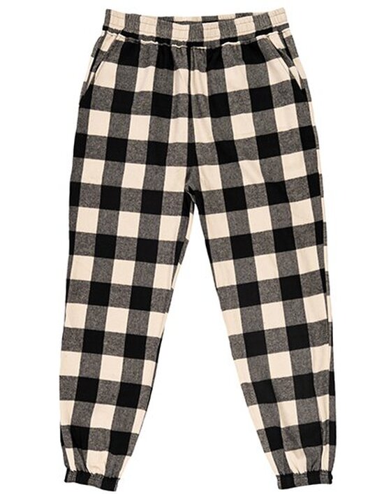 BU8810 Flannel Jogger Pant