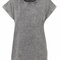 Ladies` Acid Washed Extended Shoulder Tee