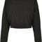 Ladies Terry Cropped Crew
