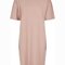 BY181 Ladies´ Organic Oversized Slit Tee Dress