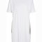 BY181 Ladies´ Organic Oversized Slit Tee Dress