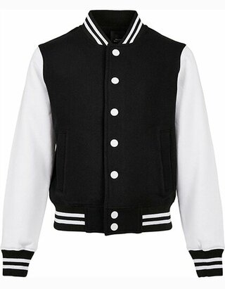 BY187 Kids´ Organic Sweat College Jacket