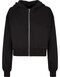 BY237 Ladies Short Oversized Zip Jacket