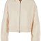 BY237 Ladies Short Oversized Zip Jacket