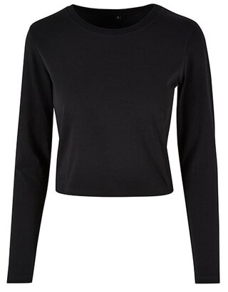 BY261 Build Your Brand Ladies Short Longsleeve Tee