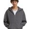 BY285 Build Your Brand Fluffy Zip Hoody