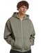 BY285 Build Your Brand Fluffy Zip Hoody
