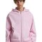 BY285 Build Your Brand Fluffy Zip Hoody