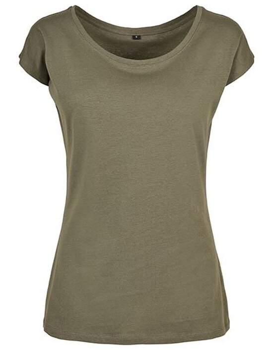 BYBB013 Ladies´ Wide Neck Tee