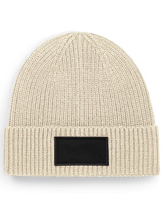 CB442R Fashion Patch Beanie