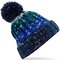 Corkscrew Pom Pom Beanie